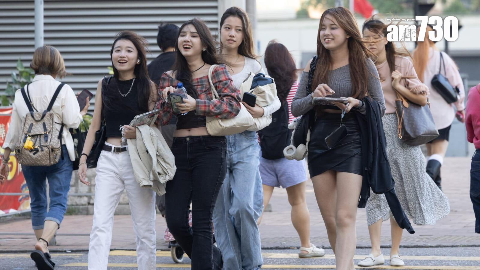 天氣｜超強颱風「康妮」今早進入本港800公里範圍　今日最高約31度(蘇文傑攝)