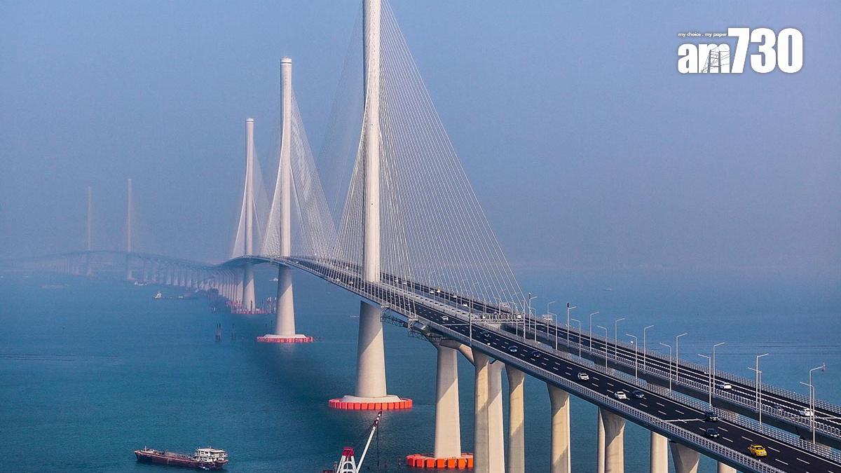 黃茅海跨海通道已於12月11日通車。(資料圖片／新華社)