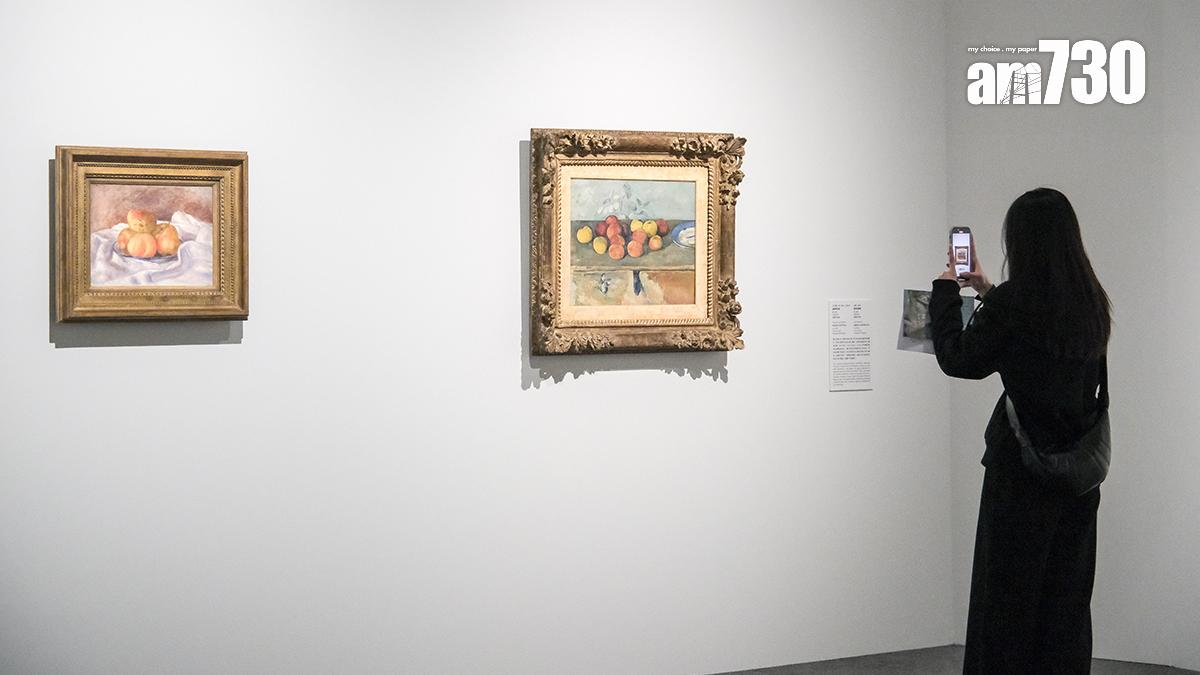 香港藝術館明日起舉行「塞尚和雷諾阿的世界——法國橘園美術館及奧賽博物館珍藏展」。(中新社)
