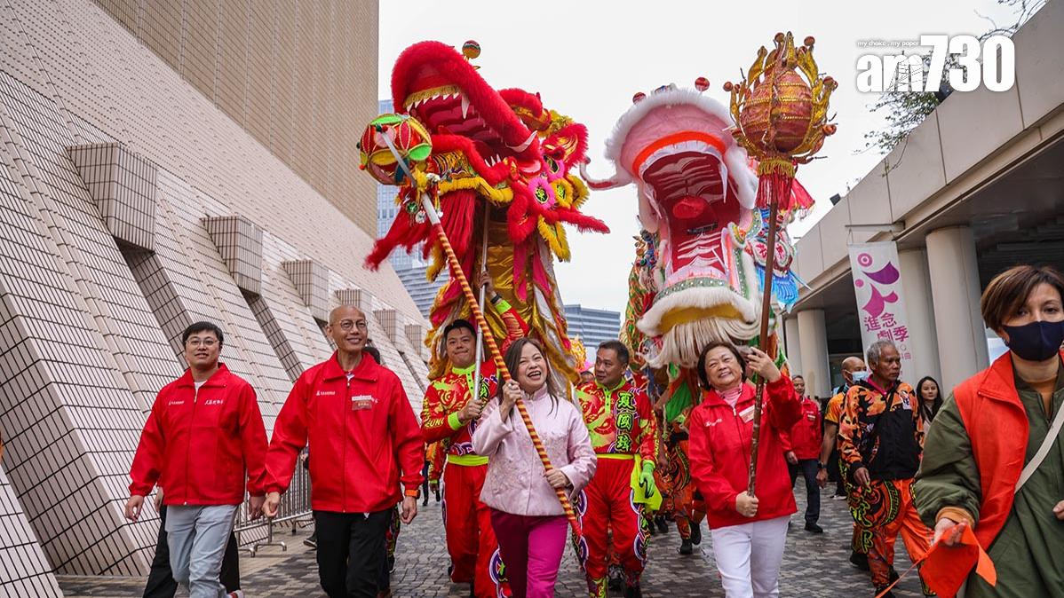 羅淑佩(右二)表示，活動絕對值得在本地、內地和海外大肆宣傳。(中通社)