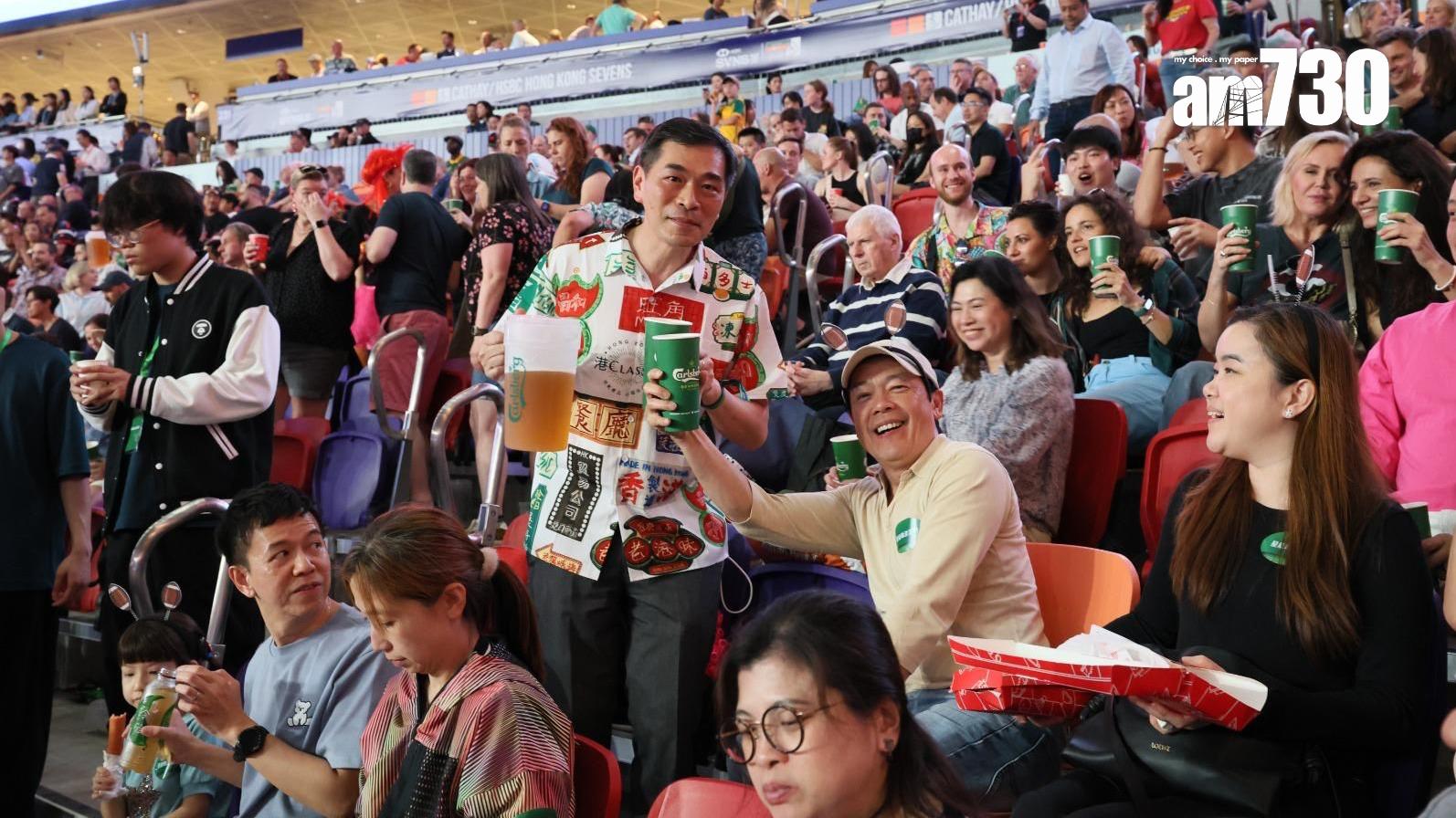 會德豐啟德項目舉辦「星級睇波派對」　一眾買家投入體育園七欖盛事