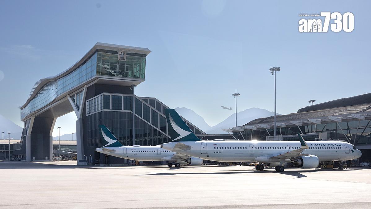 國泰航空上月載客量近205.9萬人次，較去年同期增加14.3%。(資料圖片／蘇文傑攝)