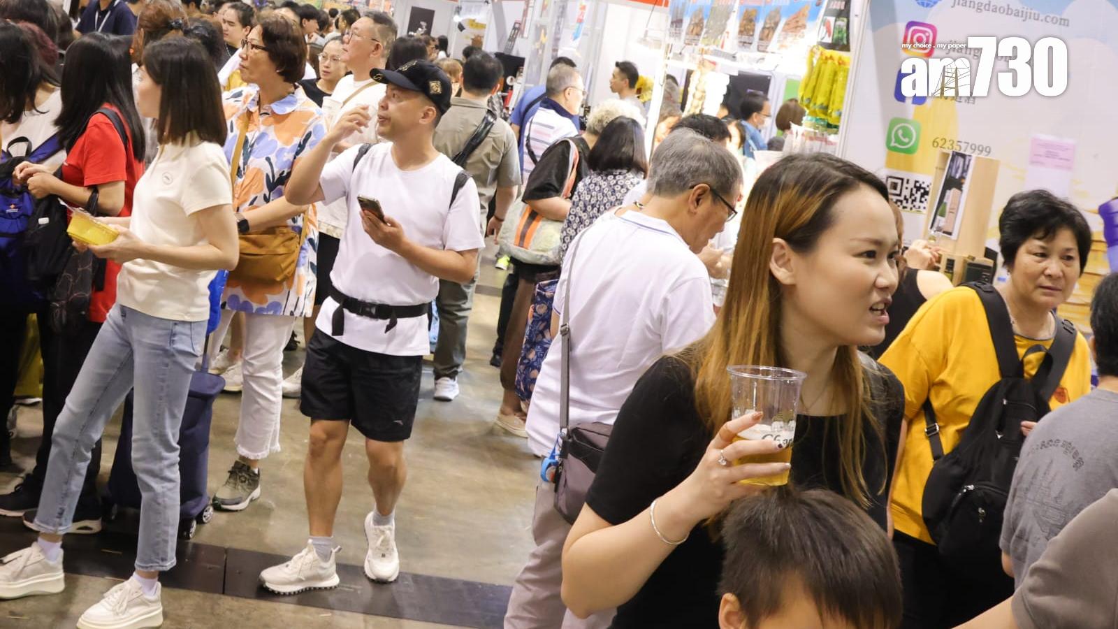 香港國際試食節暨優質食品博覽在灣仔會展舉行。(吳康琦攝)