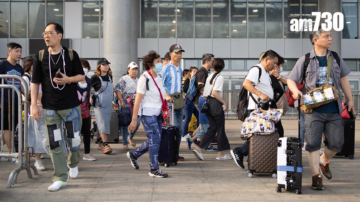 五一黃金周期間，入境處預計深圳灣管制站將會非常繁忙，日均有15萬人次出入境。(資料圖片／蘇文傑攝)