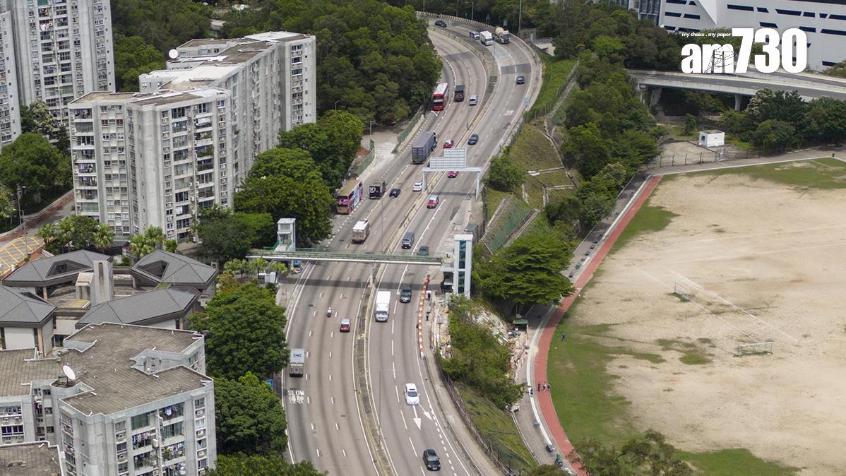 路政署計劃在中九龍繞道(油麻地段)通車後，重鋪龍翔道的混凝土路面。(資料圖片)