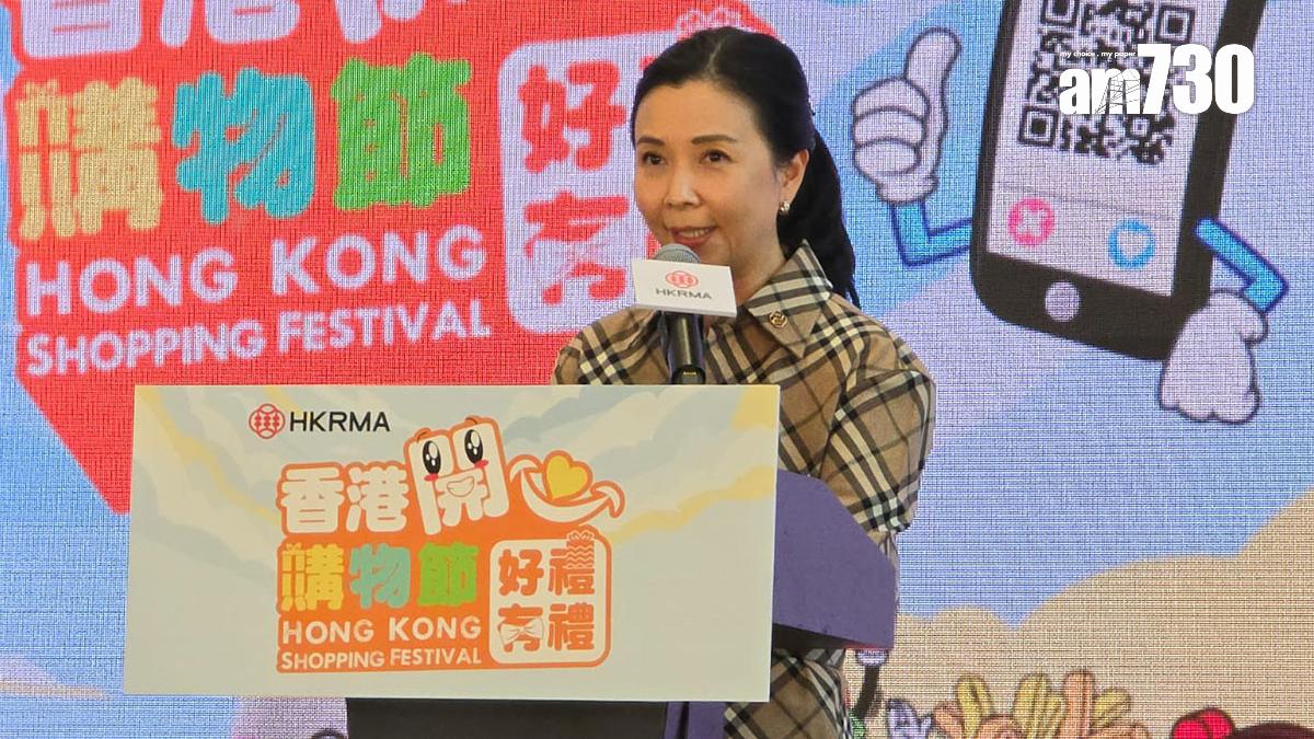 謝邱安儀認為各界都面對前所未見的營商壓力，呼籲業界團結。(李朗僑攝)