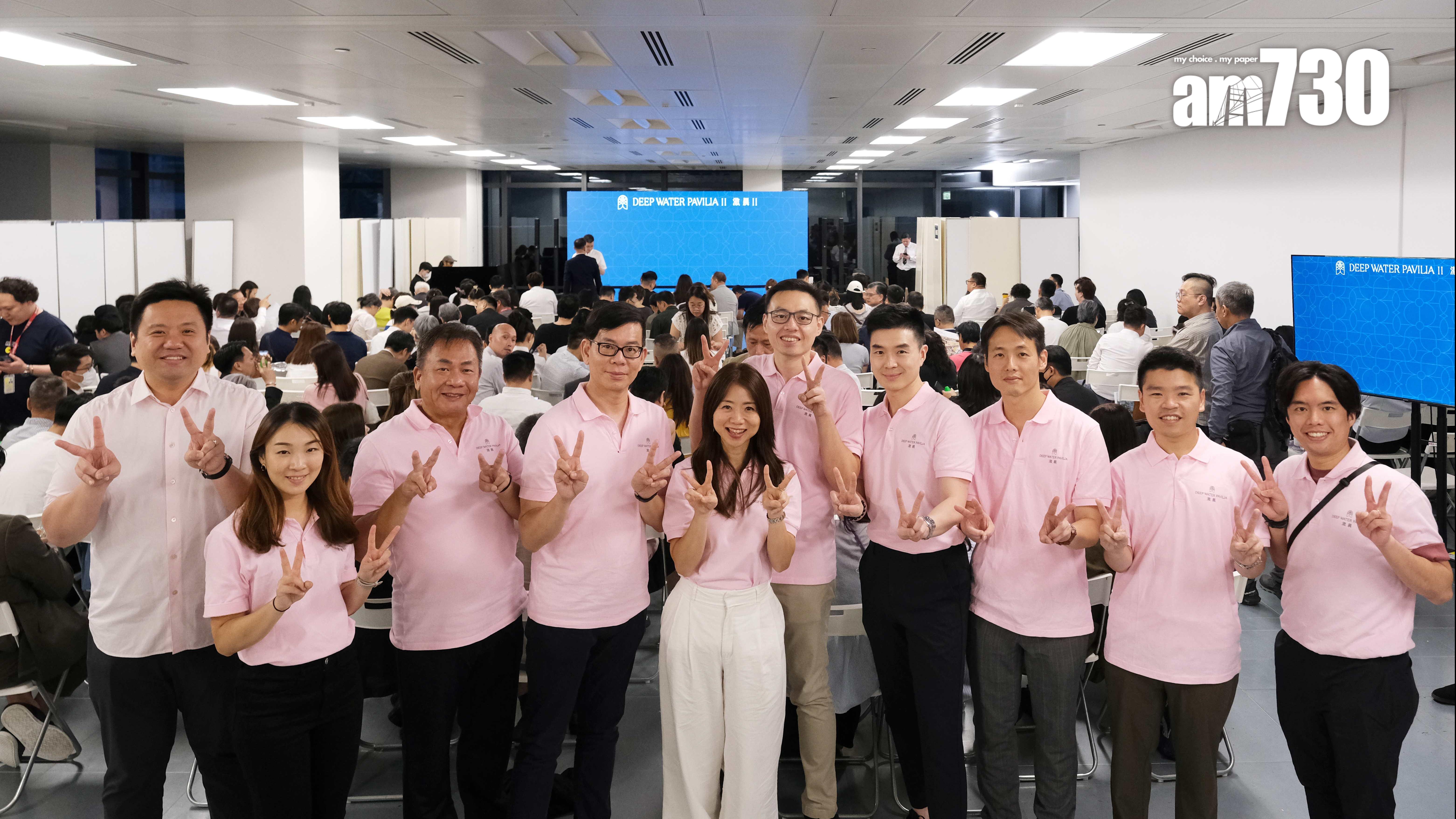 滶晨II次輪發售沽30伙 全盤單日套現近4.6億|黃竹坑新盤