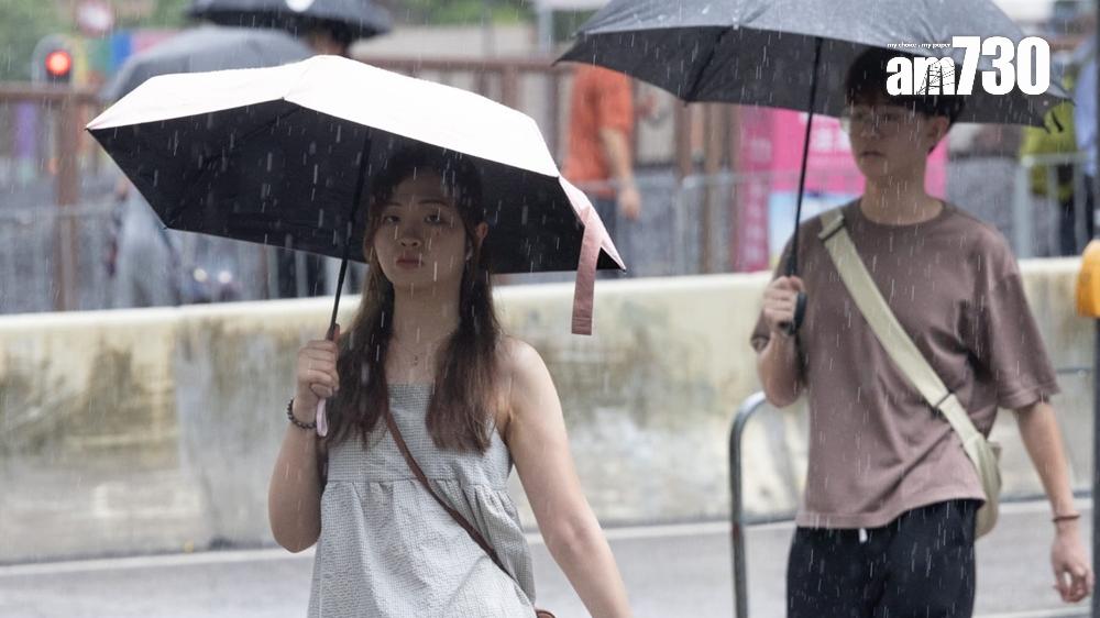 天氣|黃色暴雨警告生效 預料每小時錄逾30毫米雨量