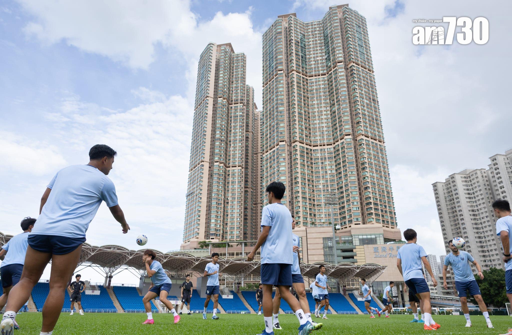 東區足球會推「東區盛事遊」 研主場賽嘉年華化 寵物容許入場 (蘇文傑攝)