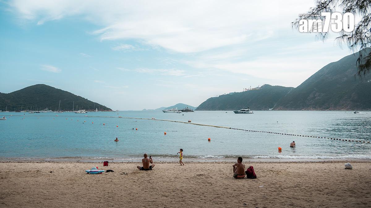 深水灣泳灘。(資料圖片)