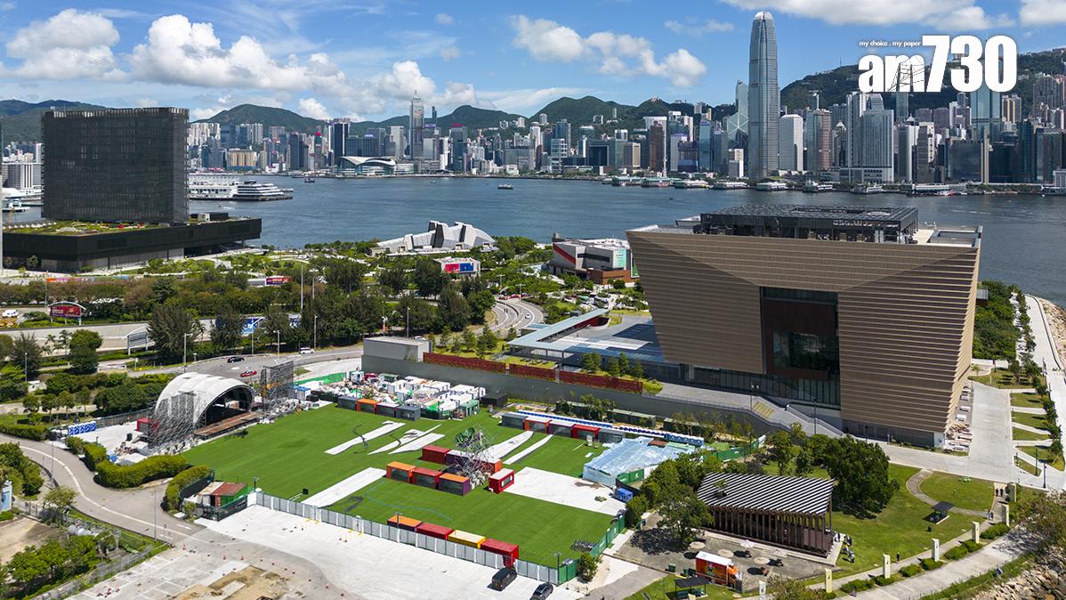 西九文化區管理局在2024至25年度錄得7.69億元營運赤字。(資料圖片)