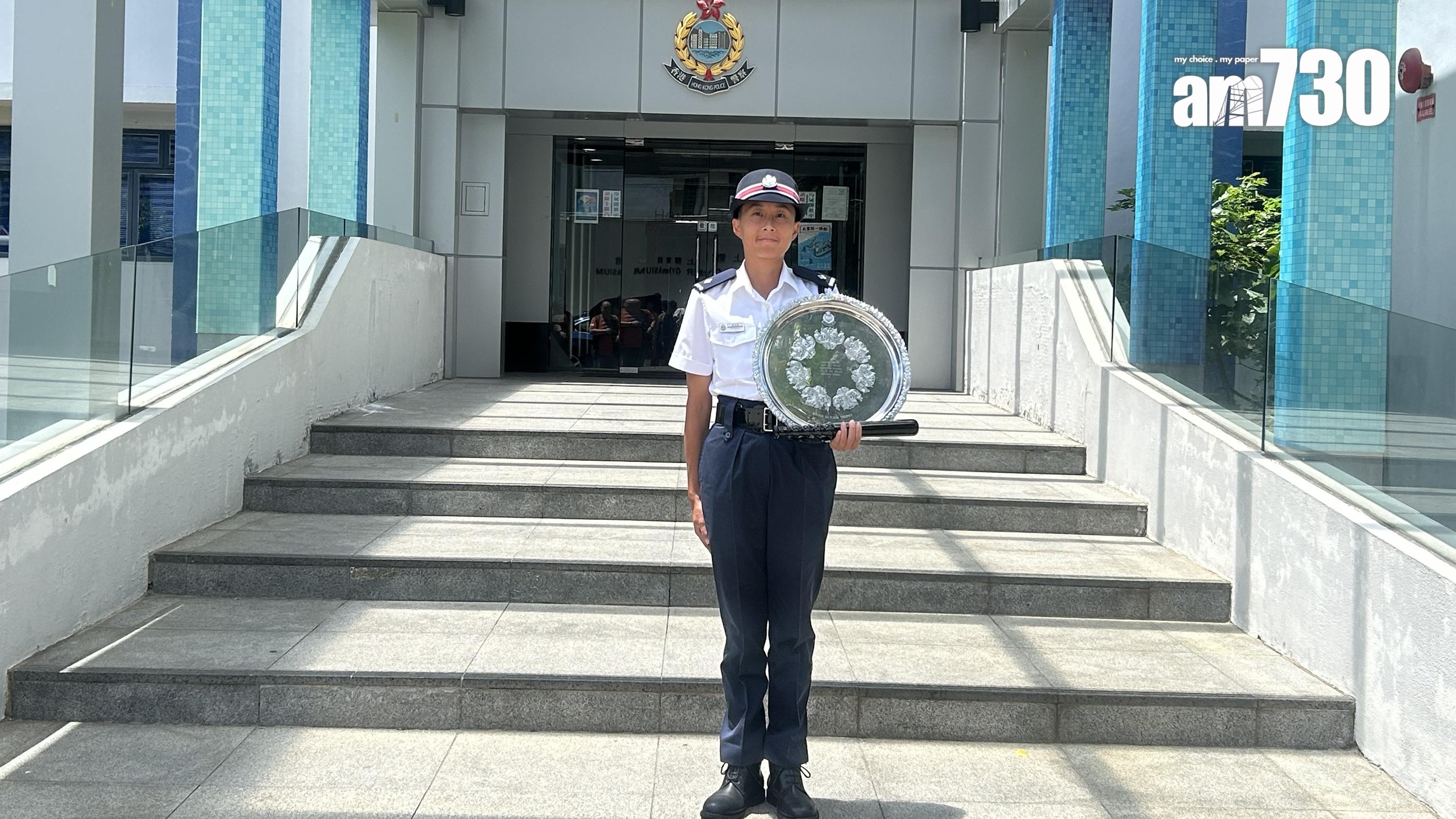 Jo盼用自身經歷勉勵他人。(朱慧恩攝)