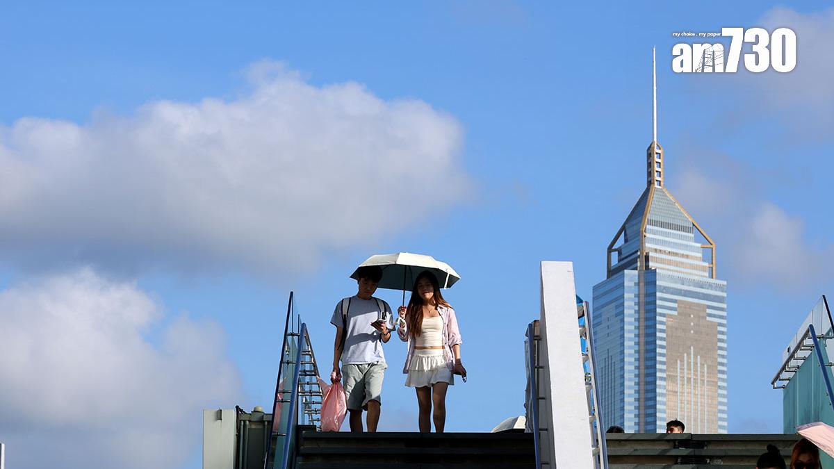 本港天氣持續酷熱。(資料圖片／林俊源攝)