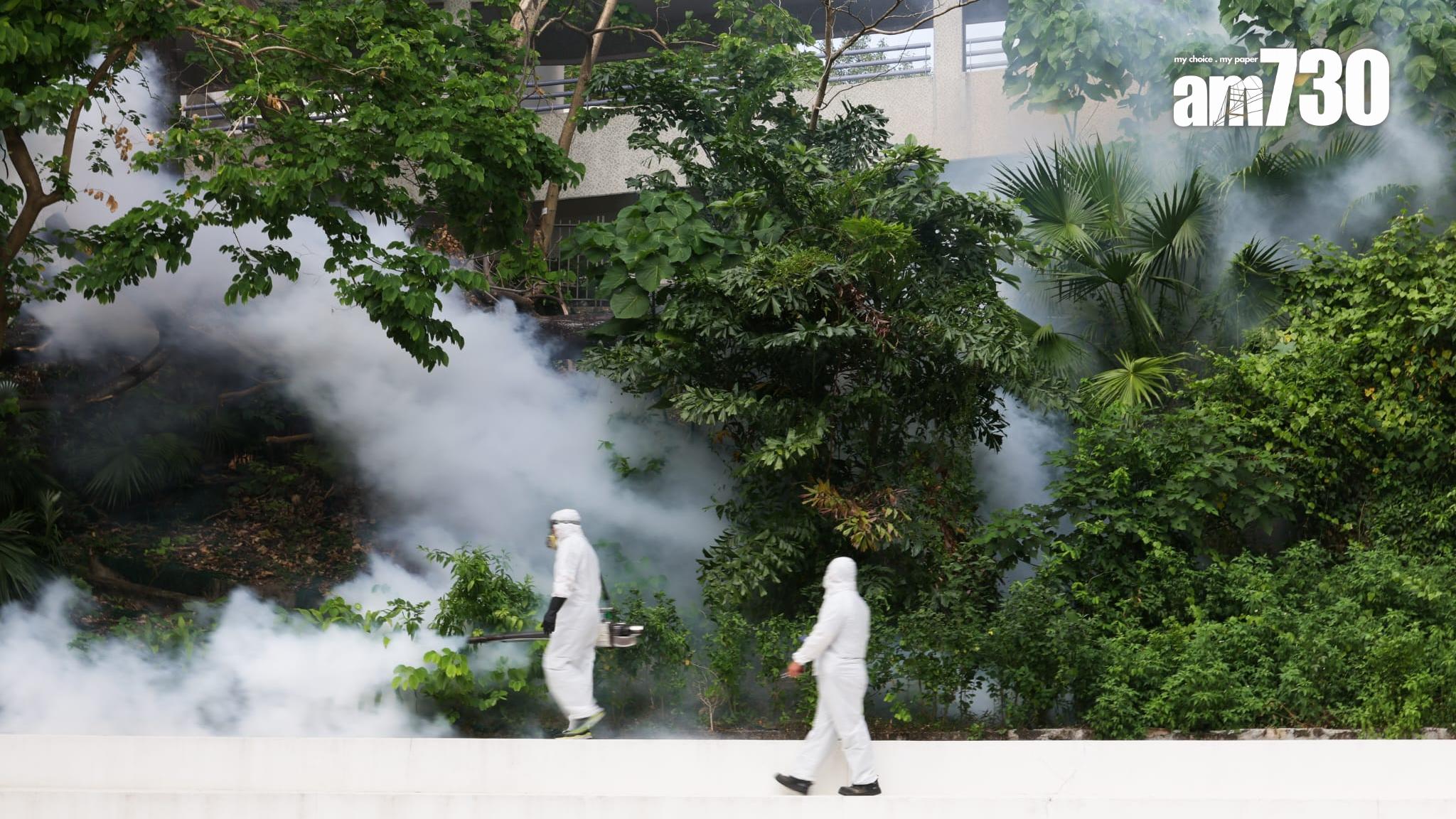 基孔肯雅熱在本港出現首宗本地個案，政府加強滅蚊(吳康琦攝)