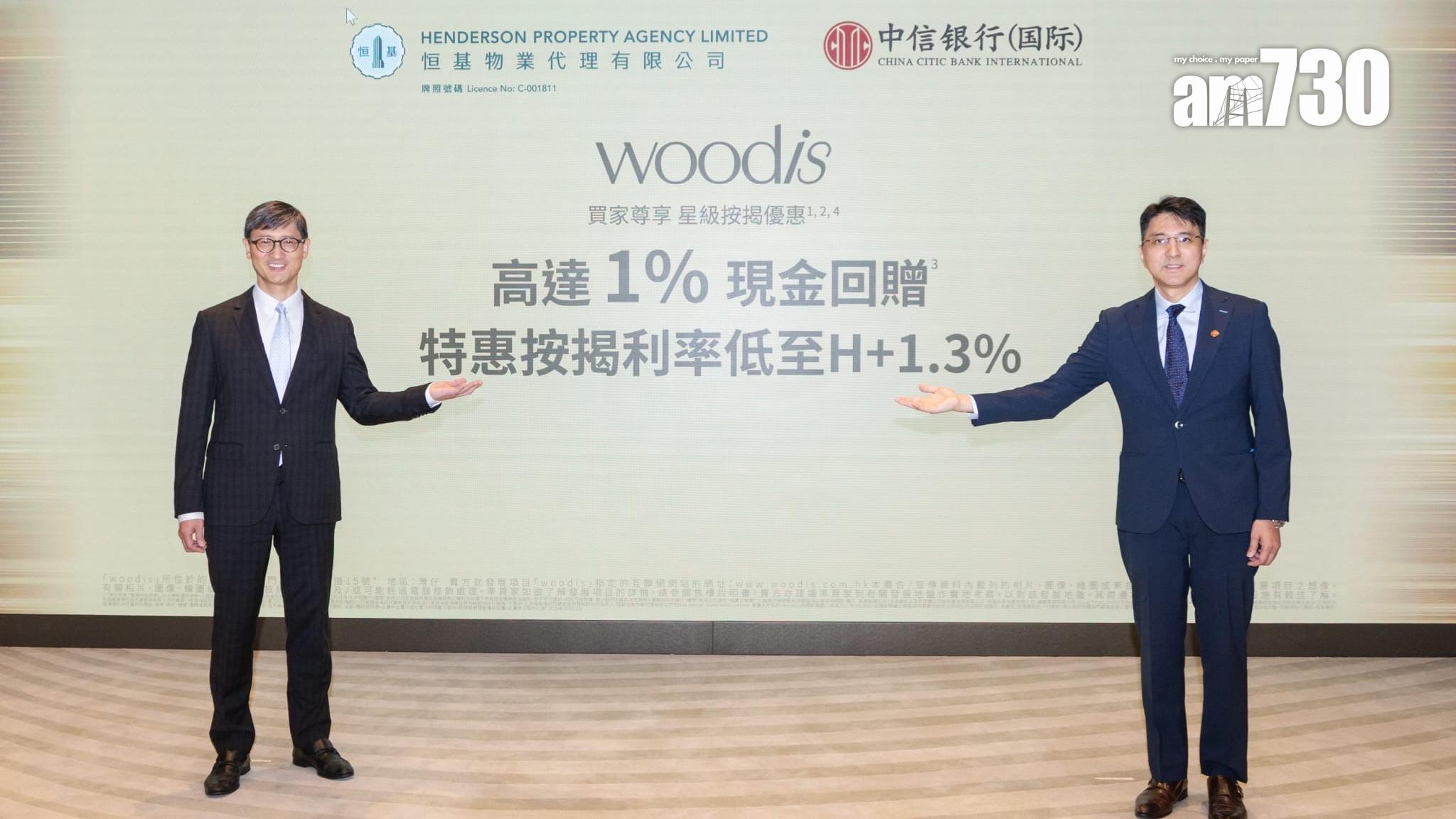 woodis暫收逾1100票 夥中信國際推按揭優惠計劃｜灣仔新盤