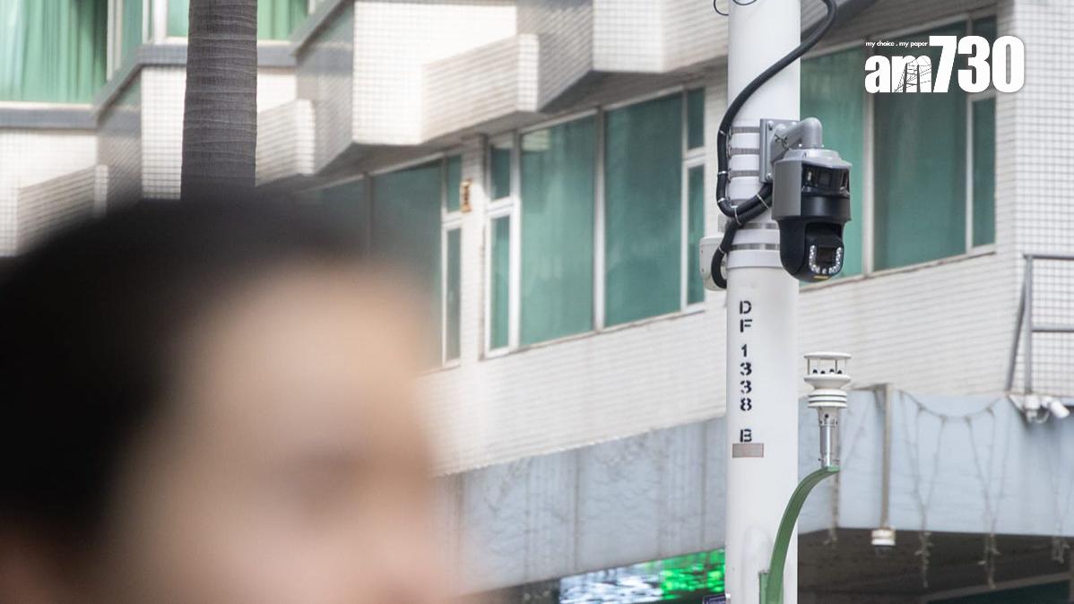 全港各區現時已裝有逾4,500支「銳眼」閉路電視鏡頭。(周令知攝)