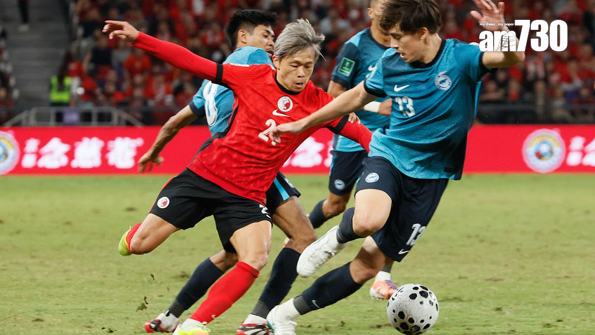 香港隊主場以1:2不敵新加坡。(資料圖片／蘇文傑攝)