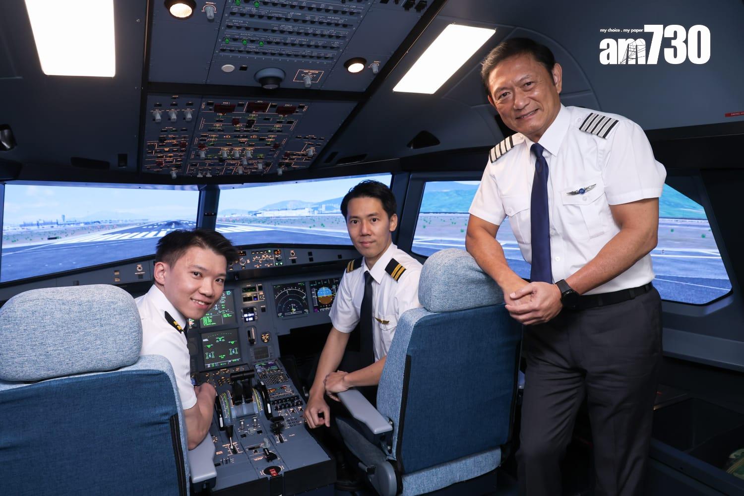 (左起)陳永康、鄧俊偉及周智衡。(周令知攝)