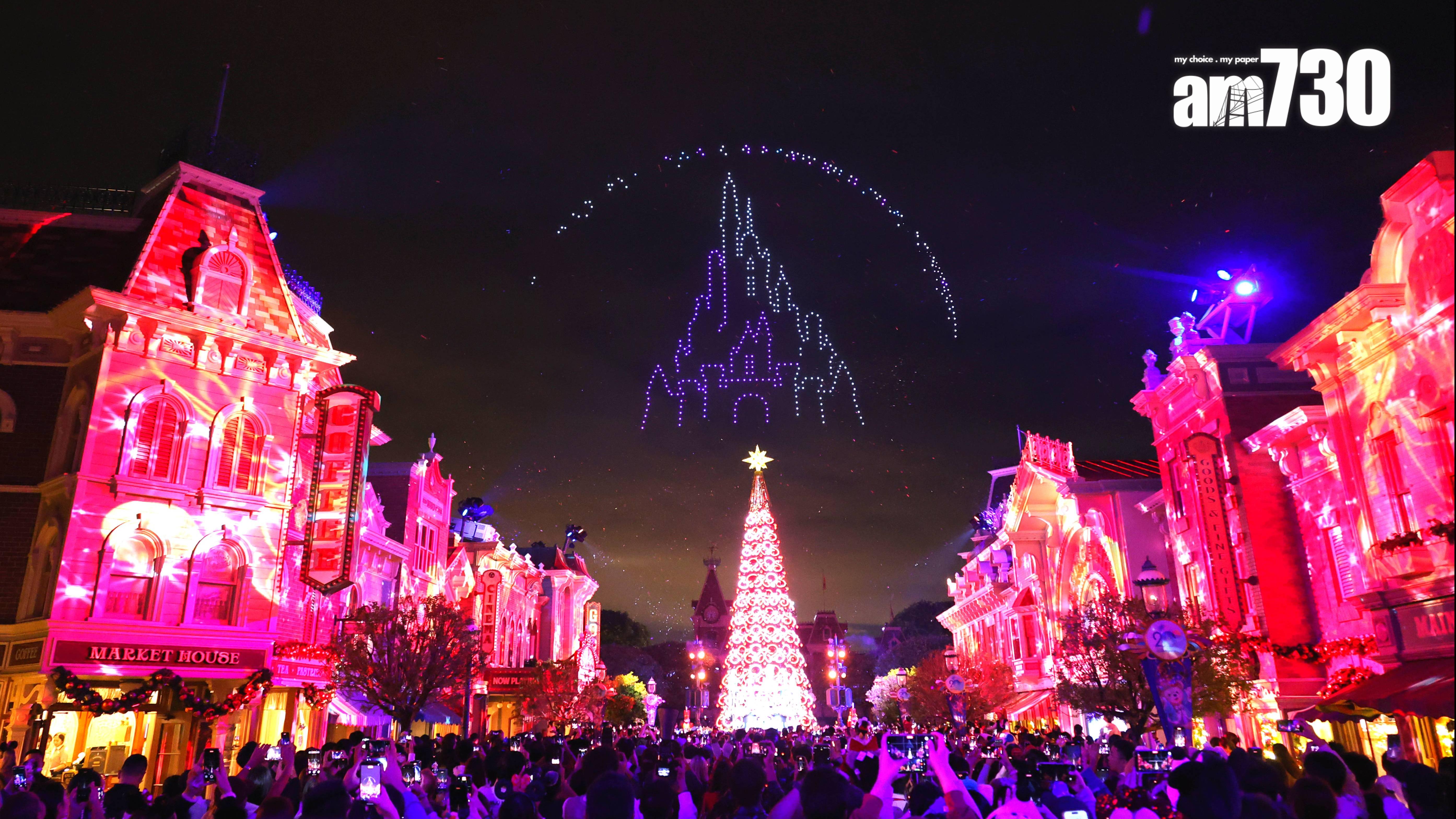 闪爆全城！ 让浪漫氛围拉满 香港迪斯尼圣诞奇妙派对 每一刻都是佳节大片！