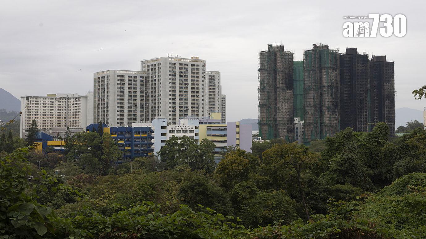 大埔宏福苑上月發生五級火。(資料圖片／蘇文傑攝)