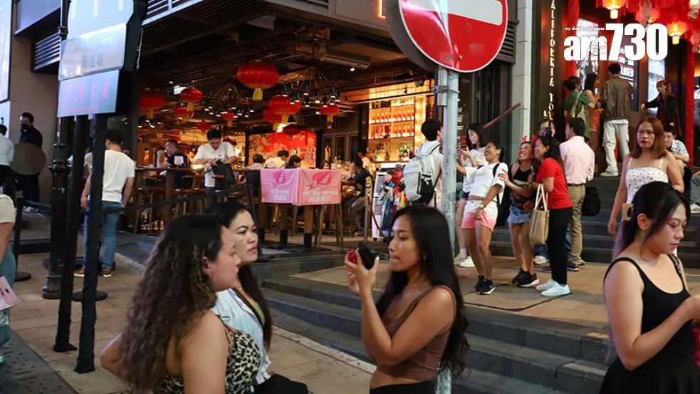 今日是除夕，蘭桂坊協會指今晚訂座率理想 (資料圖片/鍾式明攝)