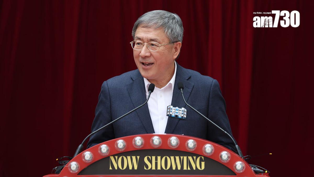 卓永興自爆，當年受電視劇《C.I.D.》影響而加入警隊。(周令知攝)