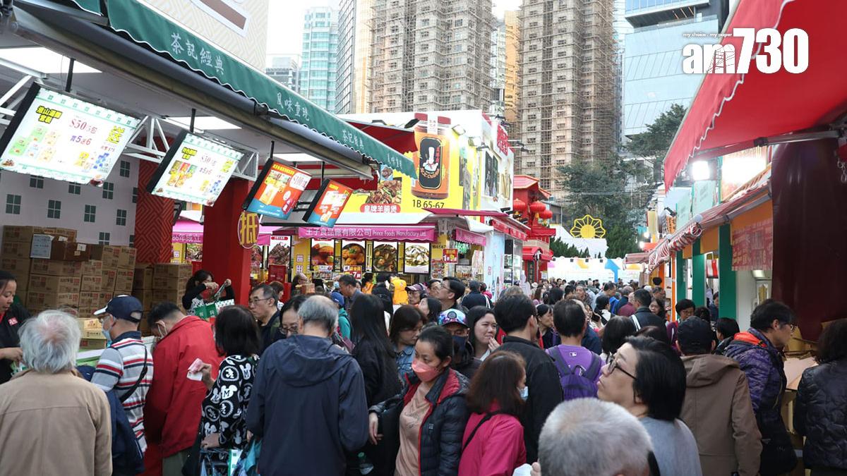 一連24日的工展會來到最後一日，場內人頭湧湧。(周令知攝)