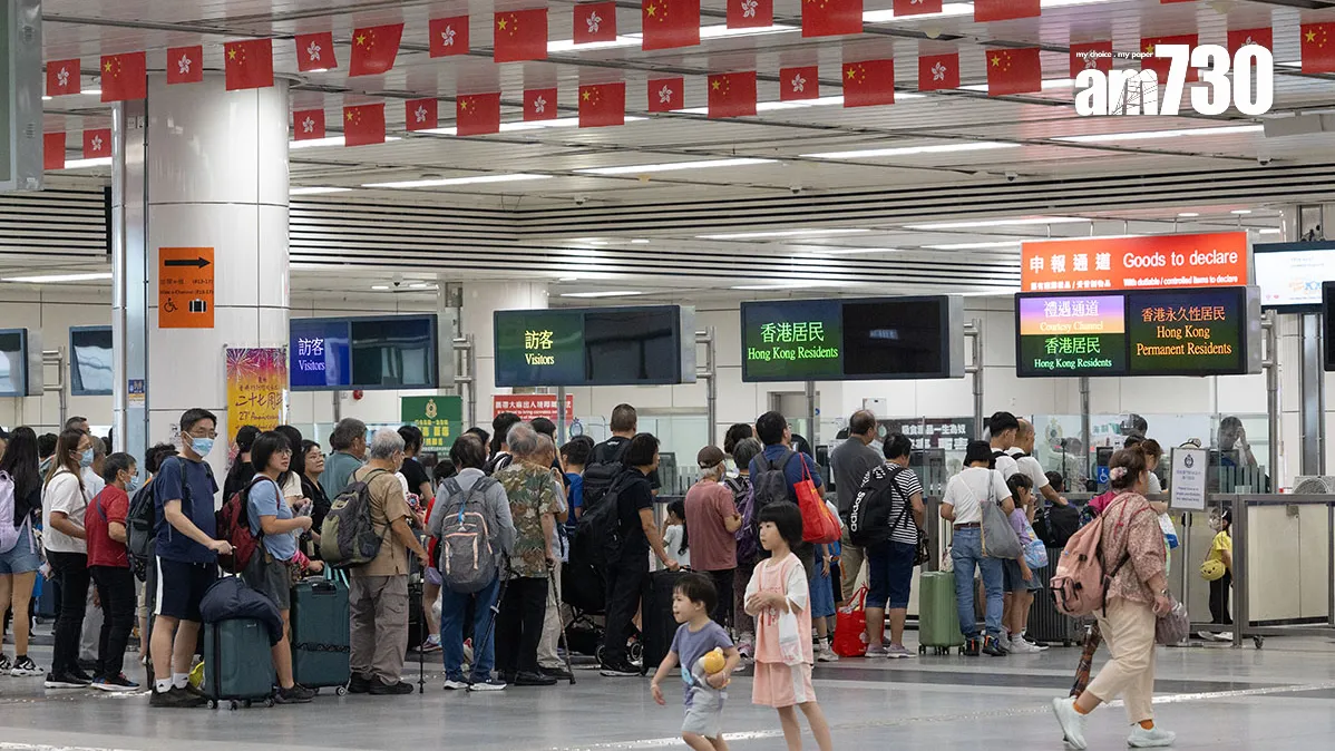 深圳「一簽多行」個人遊簽注安排恢復並擴展後，深圳市居民赴港人次達104萬。(資料圖片／蘇文傑攝)