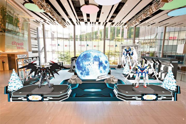 荃新天地化身動漫潮聖基地 《新機動戰記高達》打卡位來襲