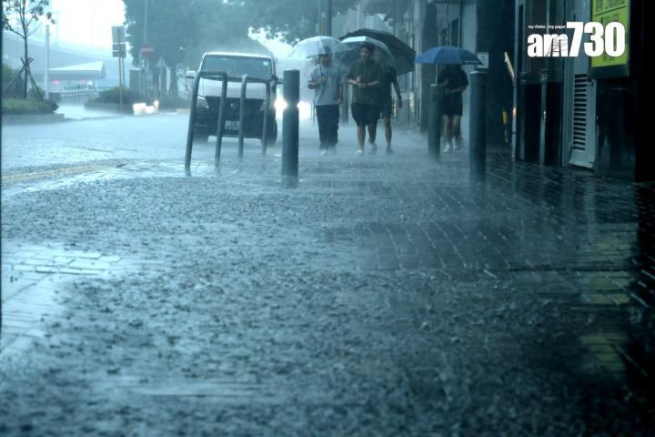 黑雨｜極端天氣暴雨頻生，家居保險保障索償小貼士。(林俊源攝)